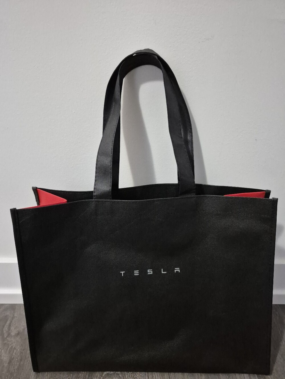 Tesla Diner Exclusive Black Red Tote Bag Elon Musk